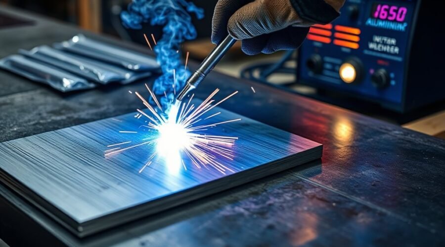 aluminum stick welding guide