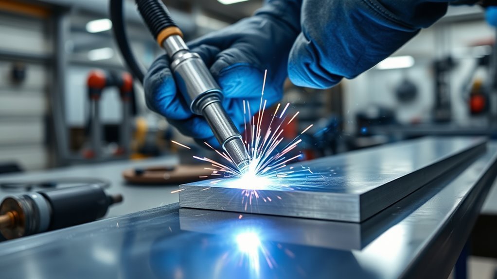 aluminum welding requires precision