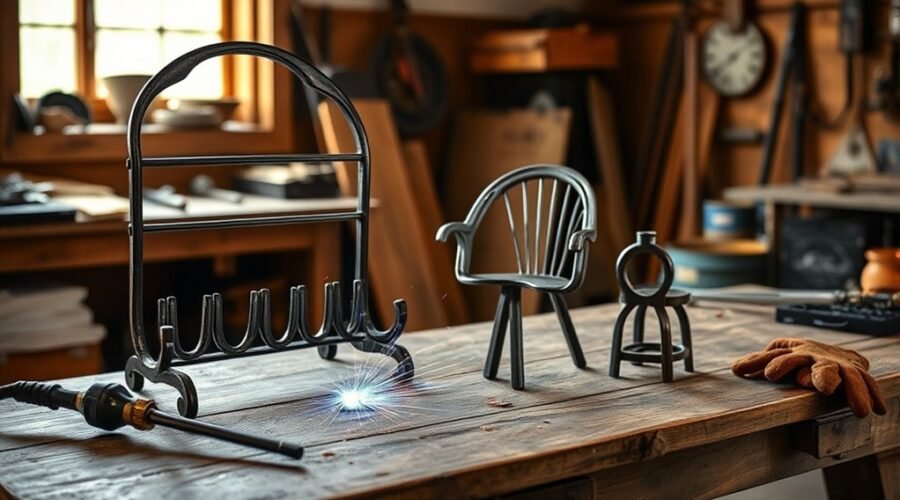 creative horseshoe welding ideas