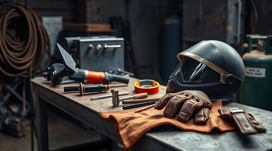 essential welding equipment list