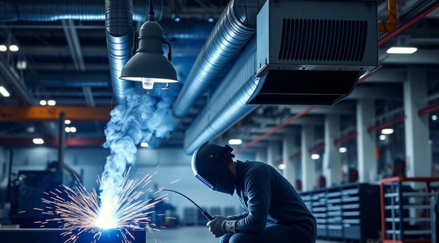 fume extraction airflow guidelines