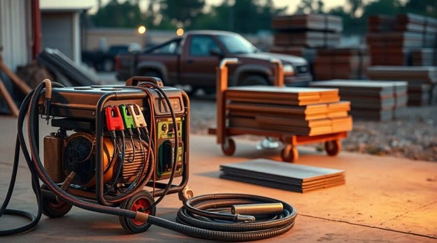 generator size for welding