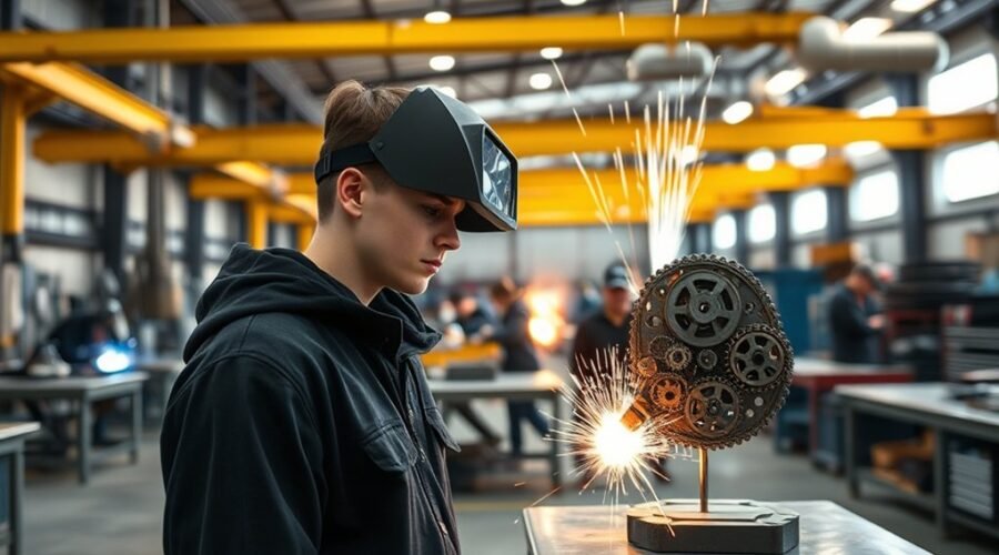 high school welding projects