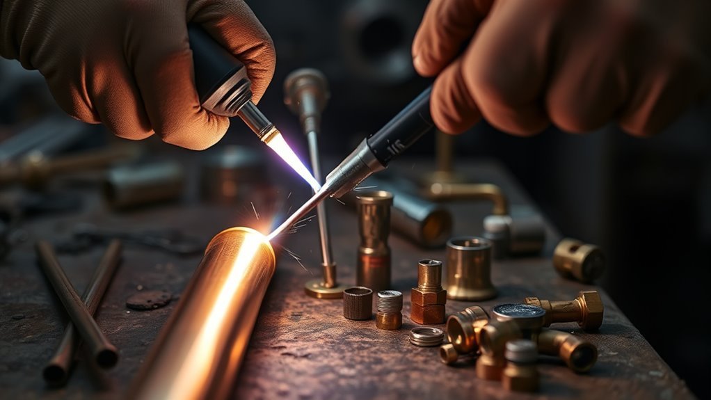 high temperature metal jointing process