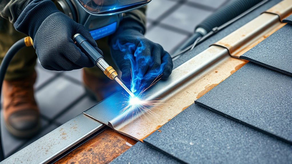 lead welding for durable connections