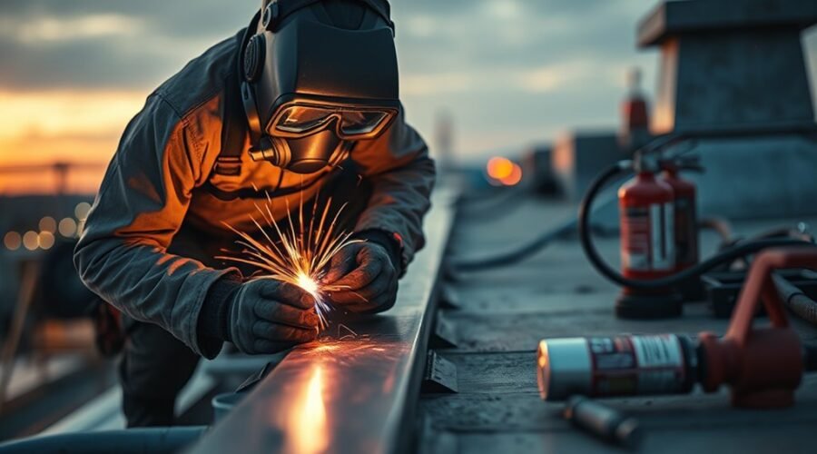 lead welding safety procedures