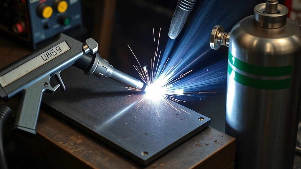 MIG welding gas choice for steel and aluminum