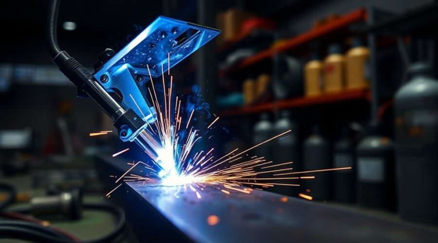minimize weld spatter effectively