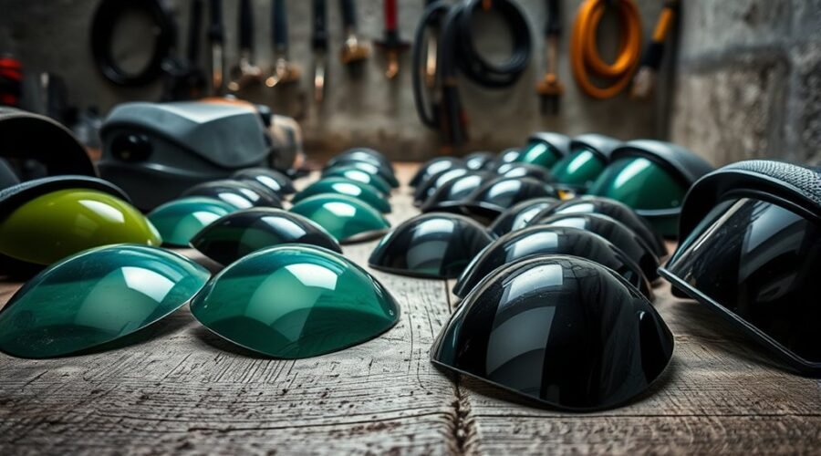 optimal welding lens shades