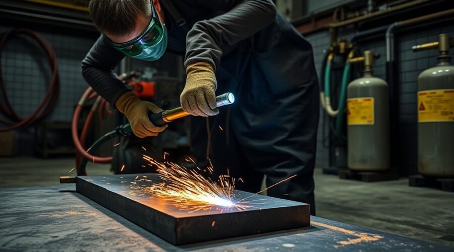oxy fuel cutting techniques safety