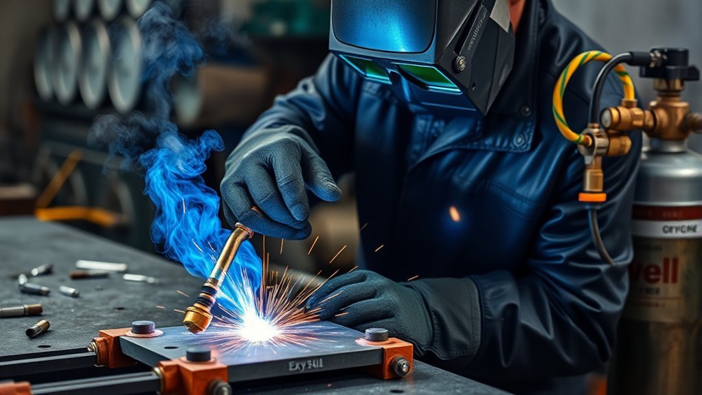 portable high temperature metal fusion