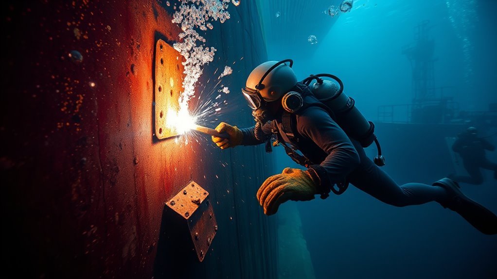 underwater welding for infrastructure