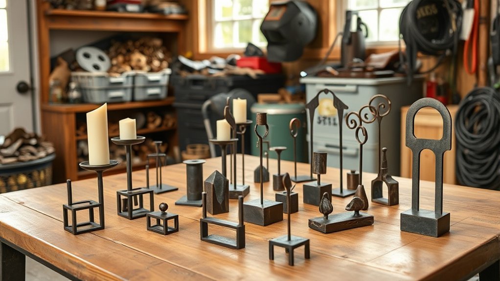 small functional welding projects made from scrap metal
