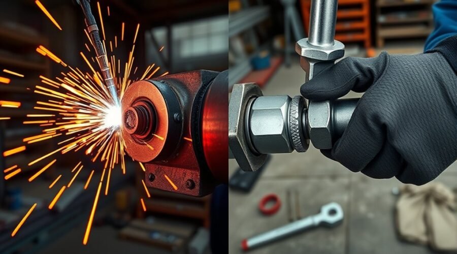 welding and bolting comparison