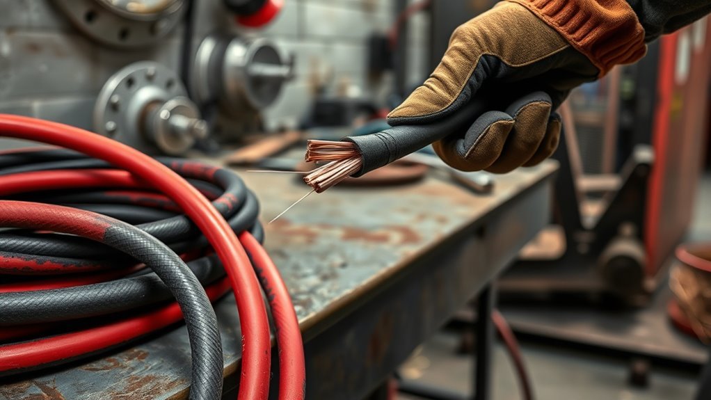 welding cable current capacity