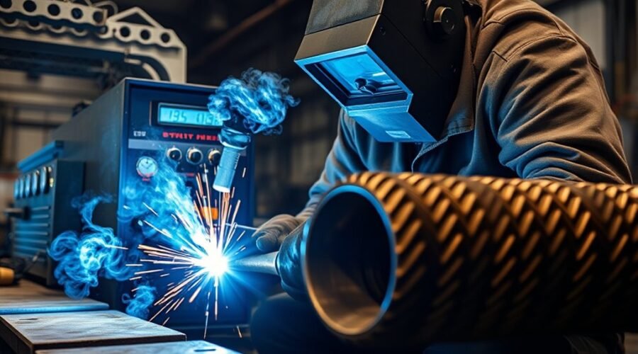 welding duty cycle calculation