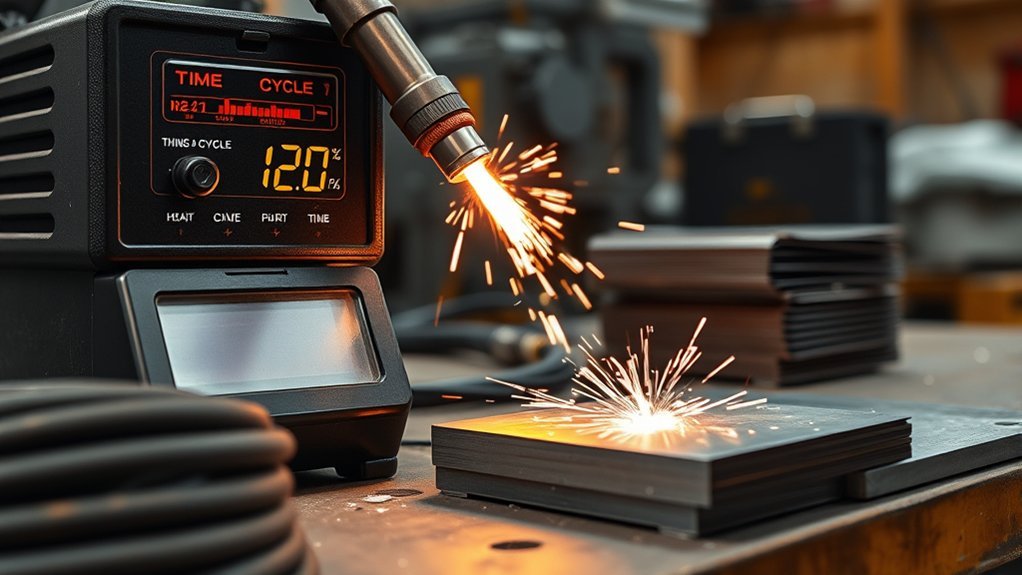 welding duty cycle explained