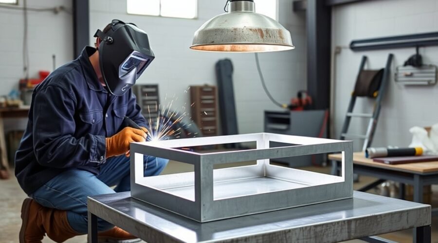 welding galvanized steel precautions