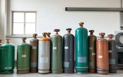 welding gas cylinder sizes