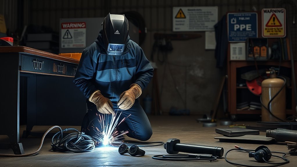 welding hazards require precautions