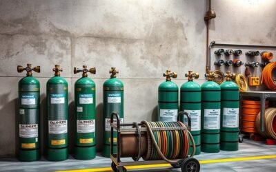 welding oxygen cylinder safety