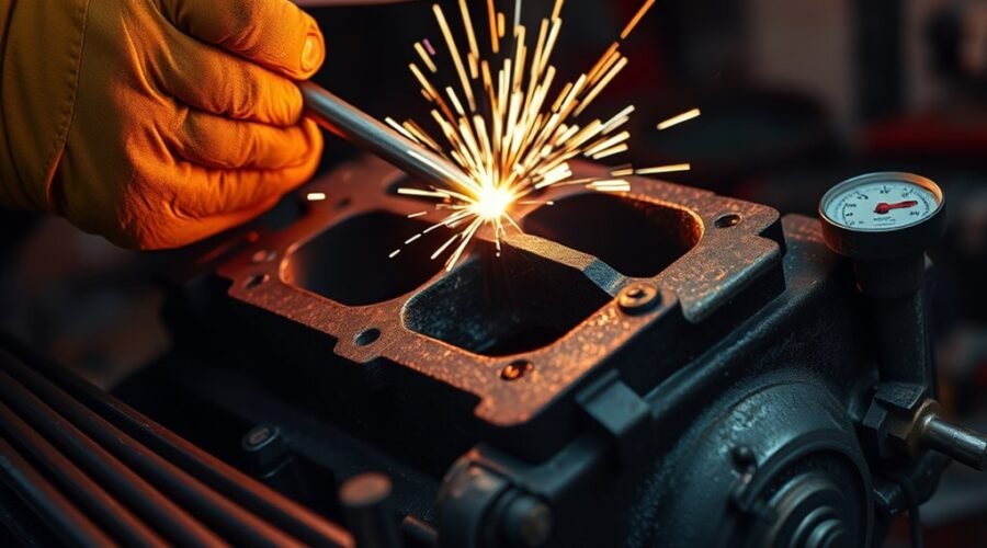 welding techniques for cast iron